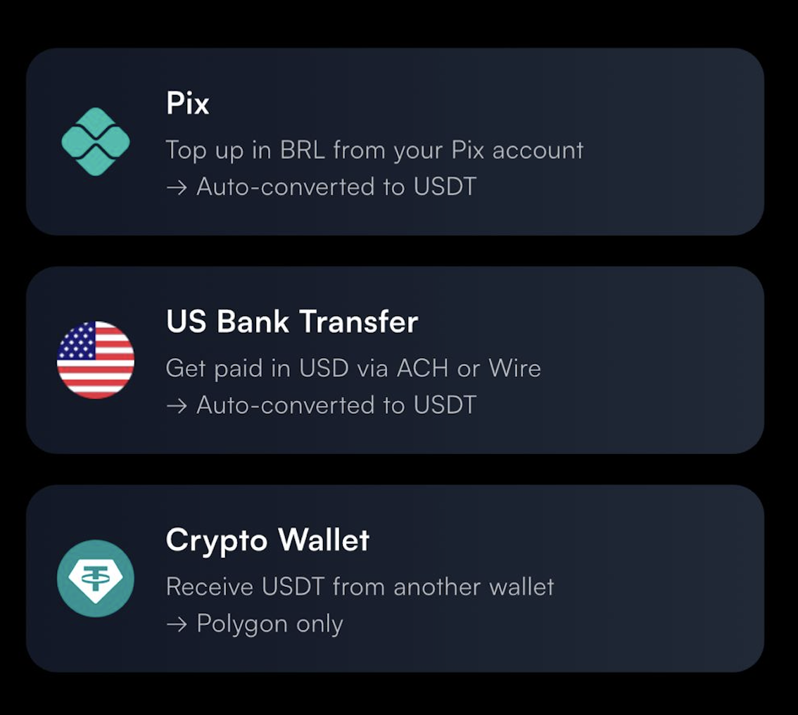 Cacao - Receba Pagamentos em USD Instantaneamente no Brasil